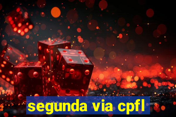 segunda via cpfl